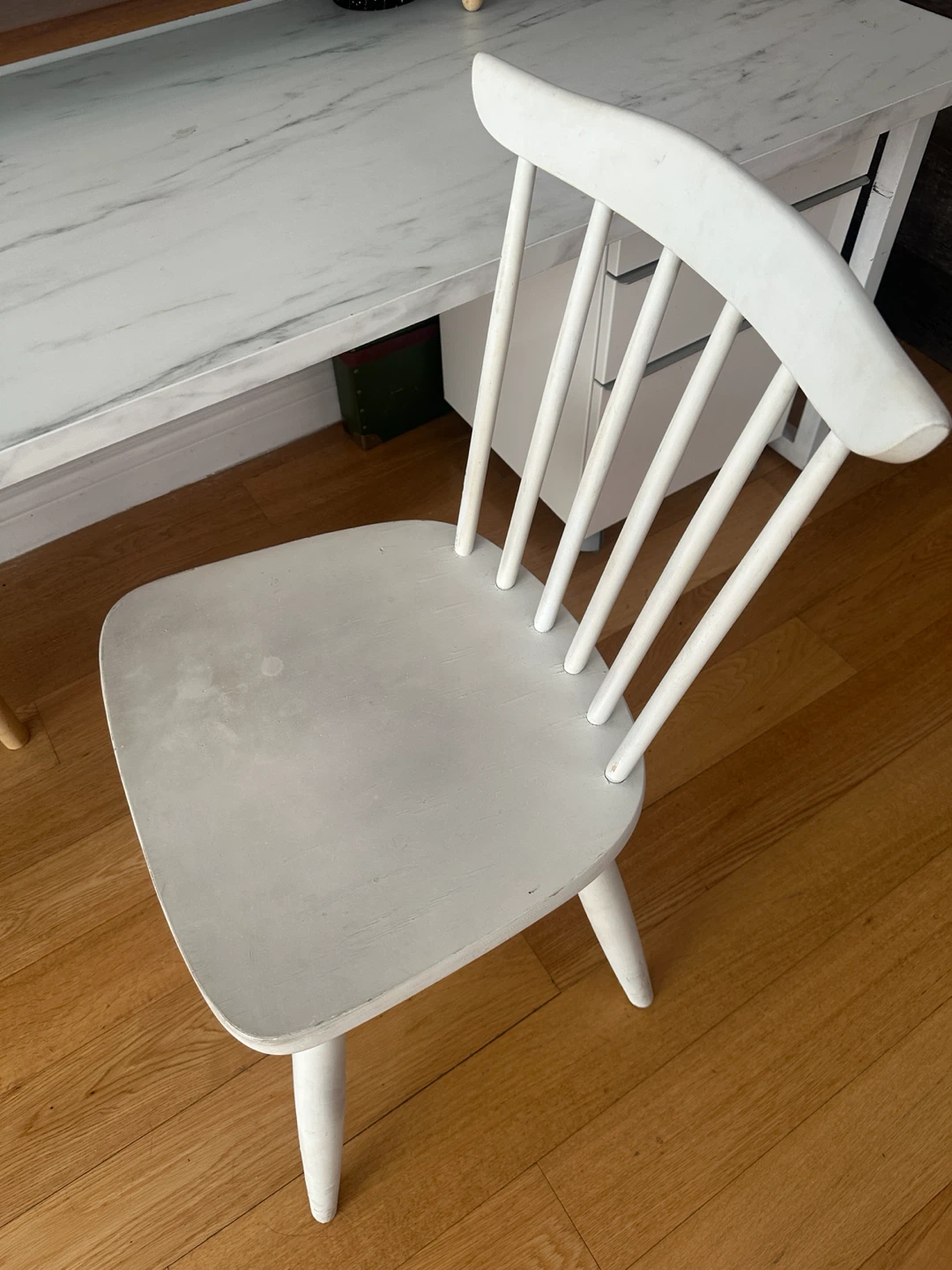 VINTAGE MCM DANISH SHAKER CHAIR DINING DESK SIDE - photo 4