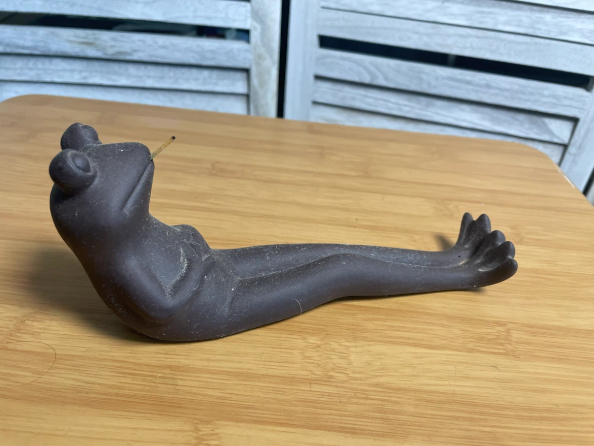 Frog Incense Holder - photo 2