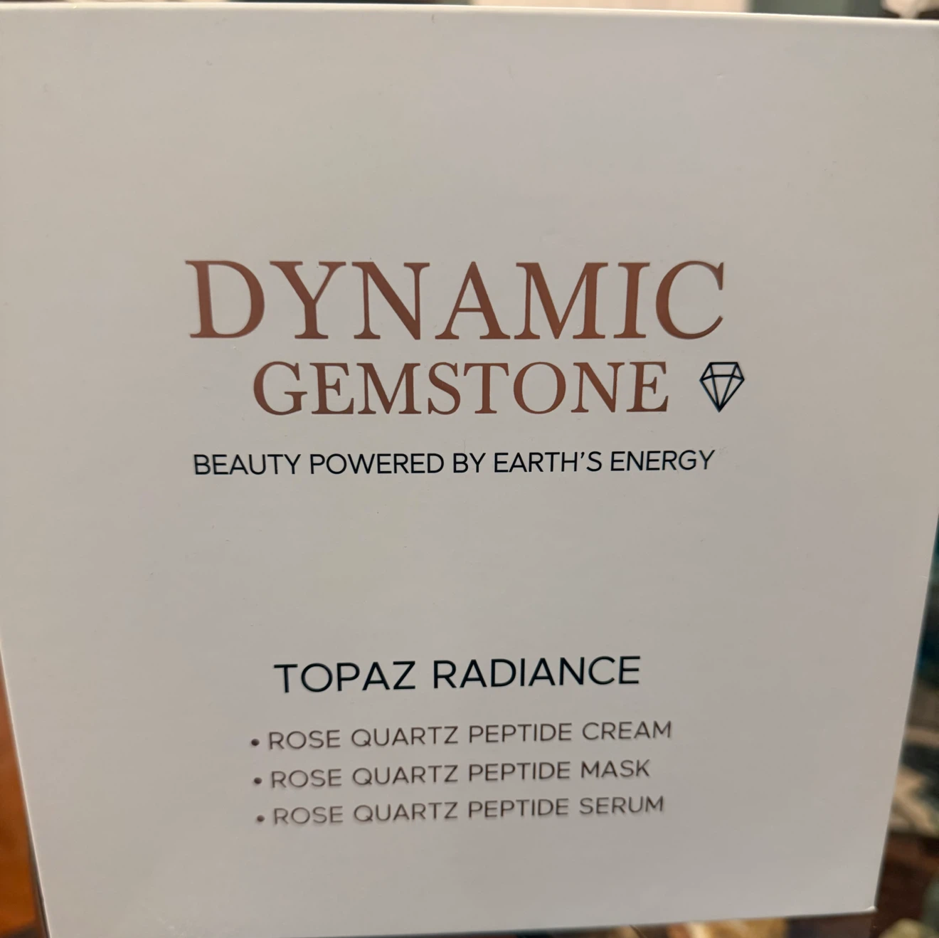 Dynamic Gemstone Rose Quartz Peptide Skincare Set