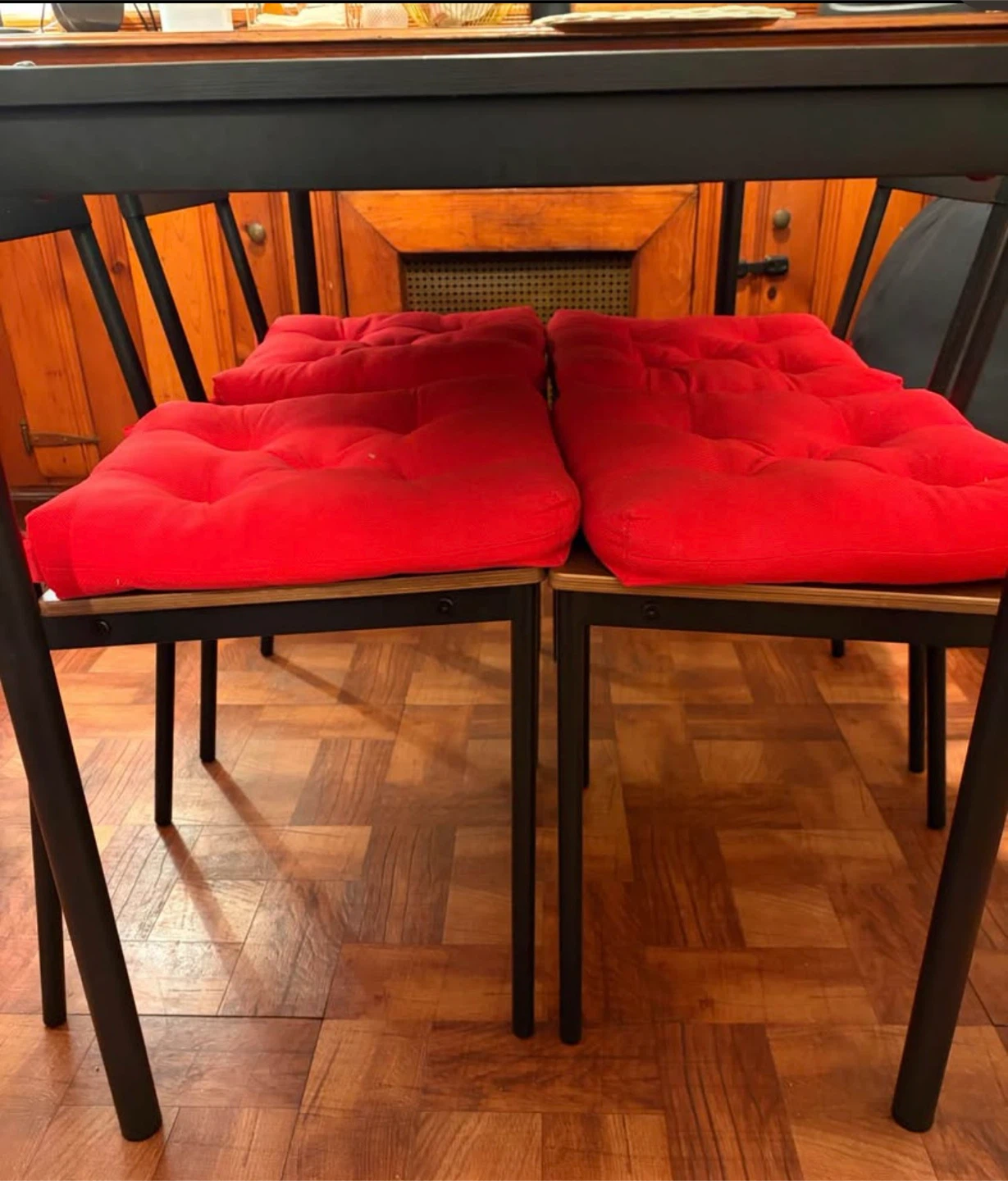 Dining table with four chair