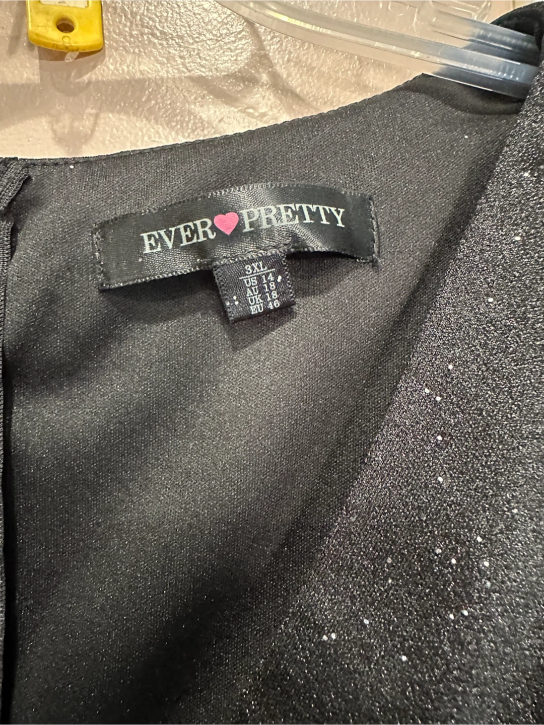 Ever-Pretty Black Glittery Maxi Dress - photo 4