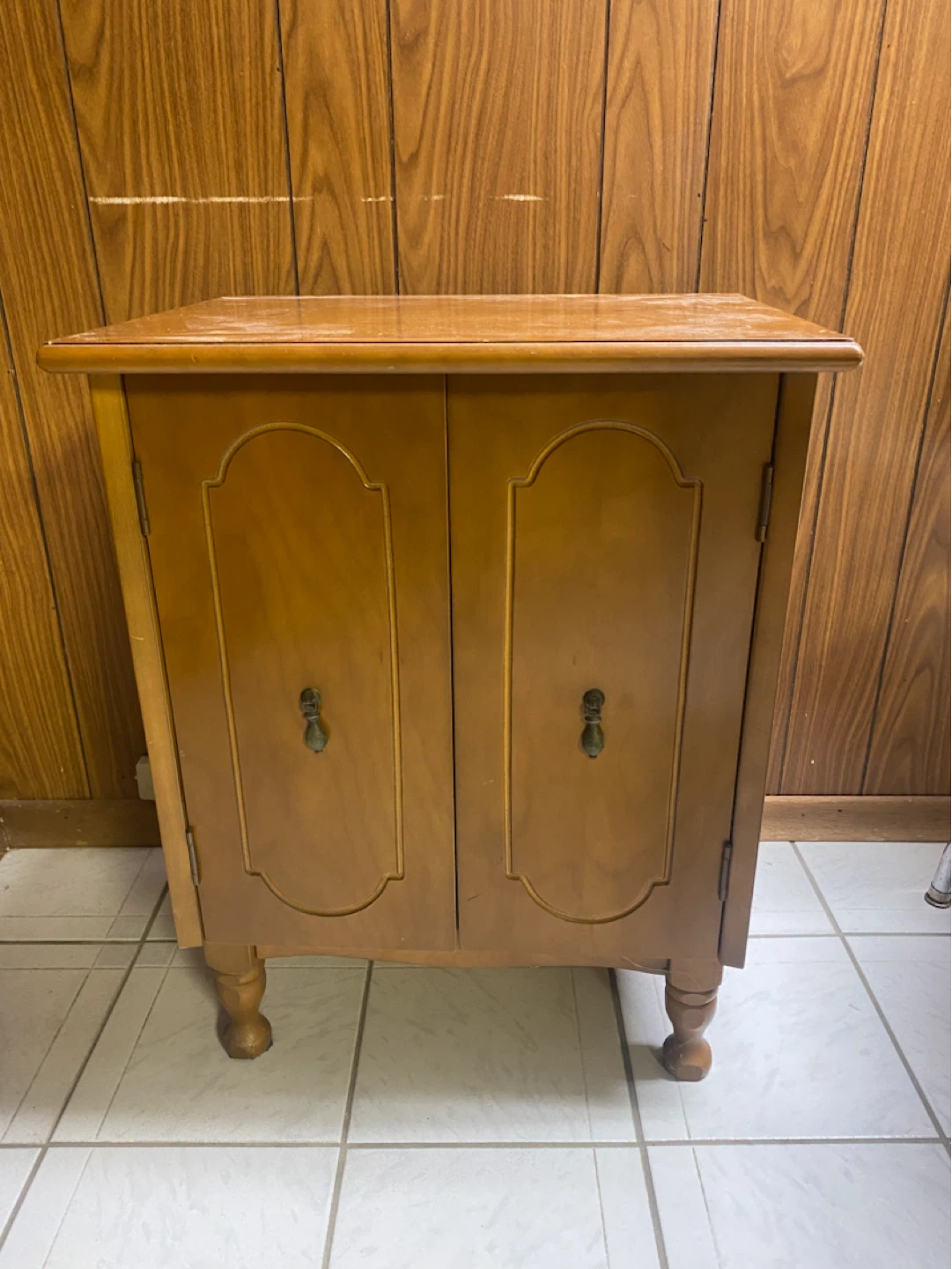 Wooden Two-Door Cabinet