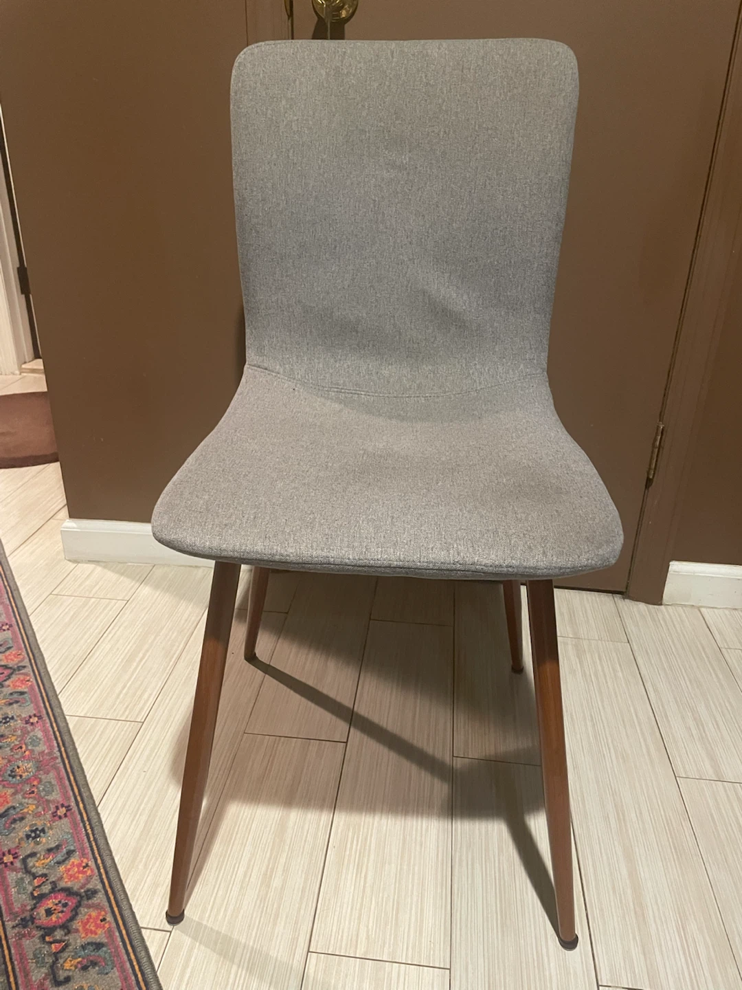 4 Upholstered dining chairs - photo 2