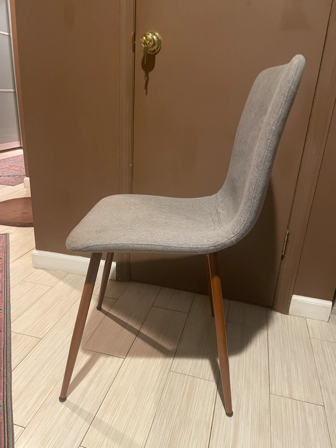 4 Upholstered dining chairs - photo 3
