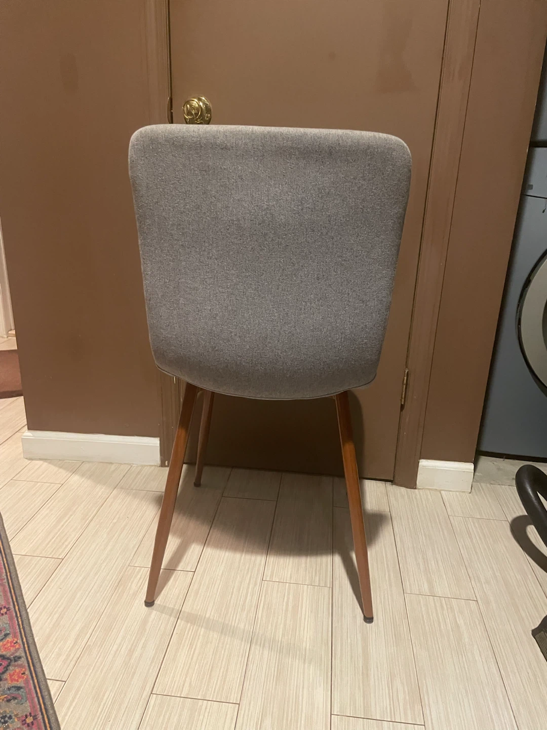 4 Upholstered dining chairs - photo 4