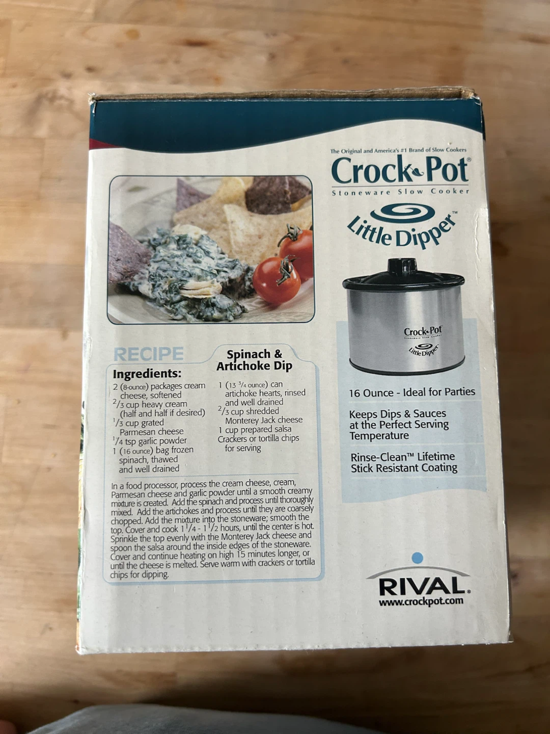 Rival Crock-Pot Little Dipper Slow Cooker - photo 3