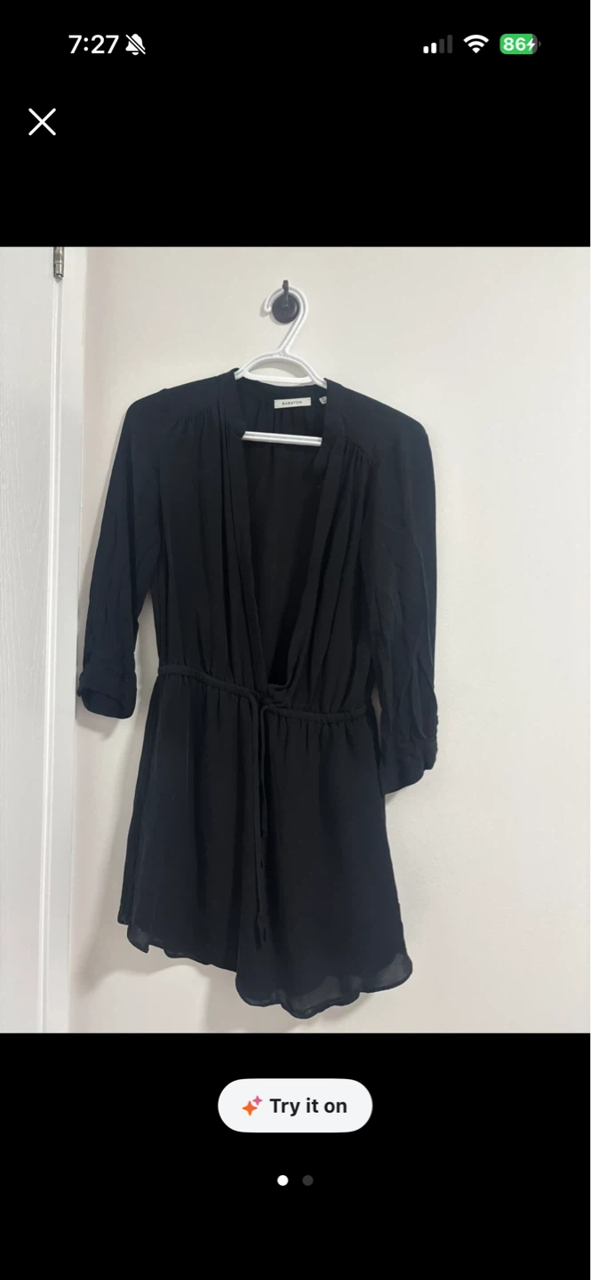 Babaton Black romper