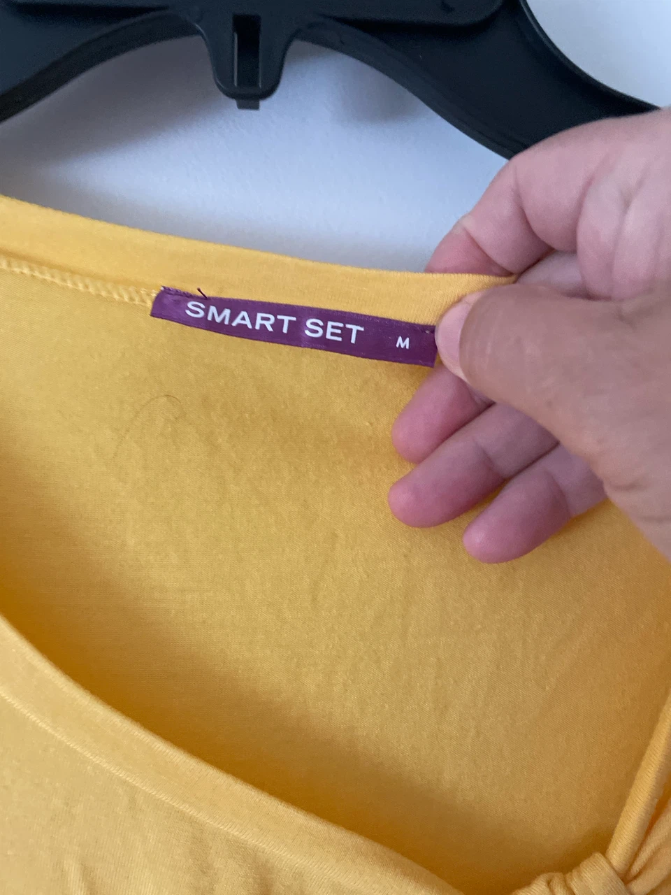 SMART SET Yellow Top Size M - photo 2