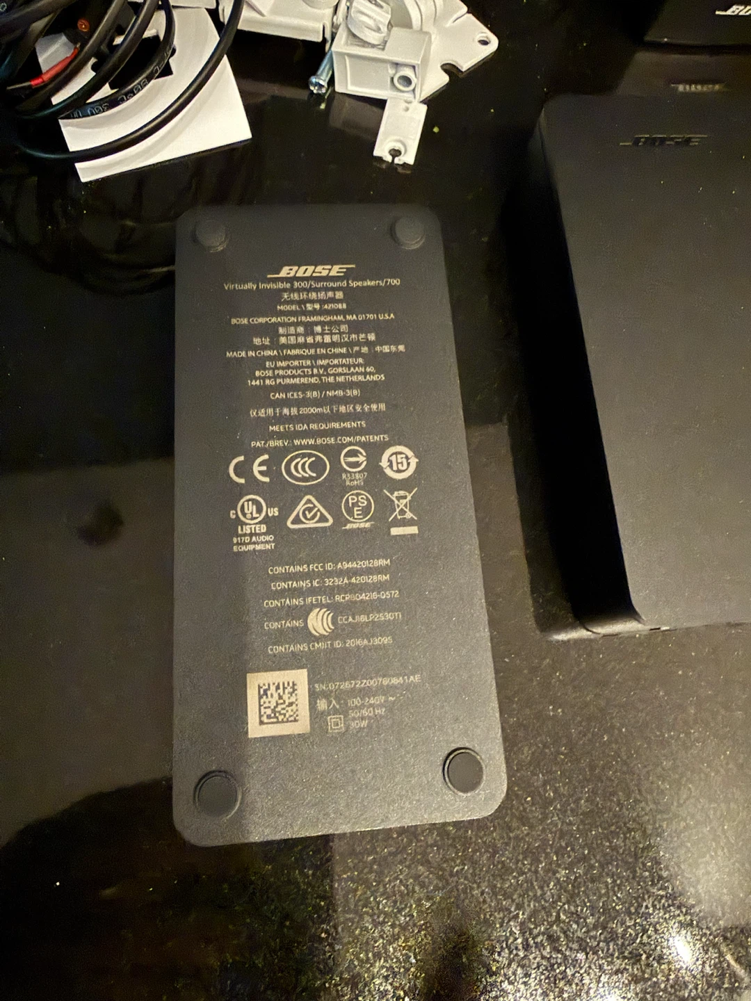 Bose Virtually Invisible 300/700 Surround Speakers - photo 5