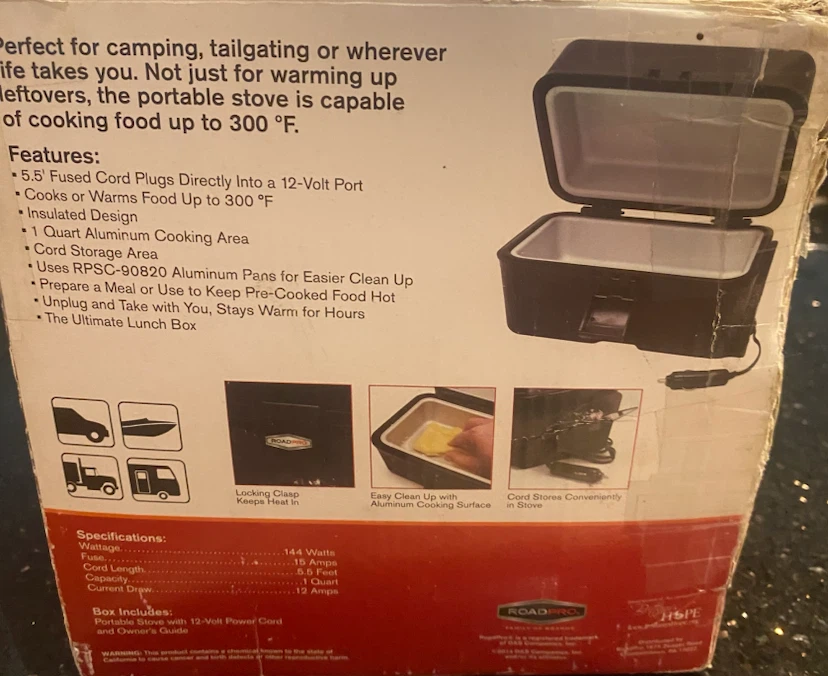 RoadPro Portable Stove
