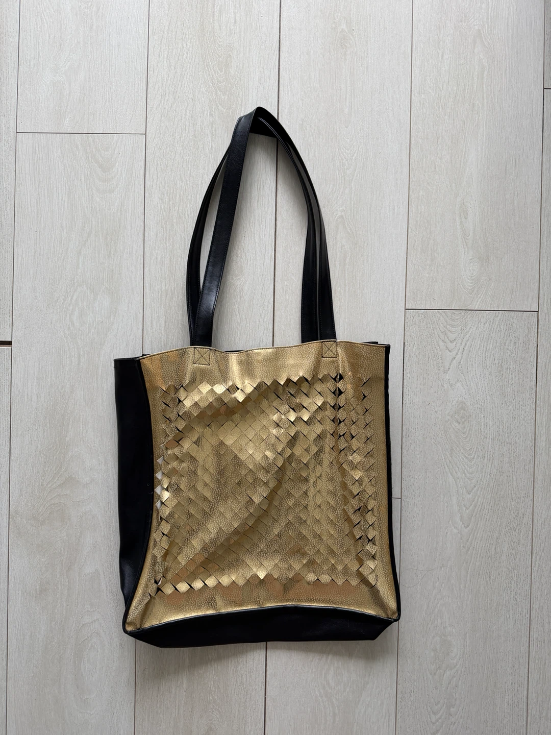 DZKY  Bag - Black and Gold