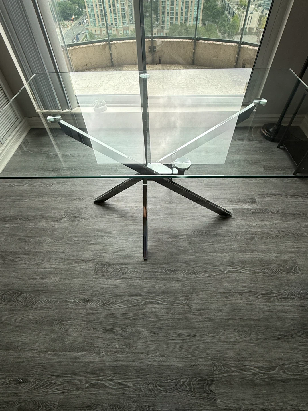 Last Chance, Glass Dining Table + 4 Chairs - photo 2