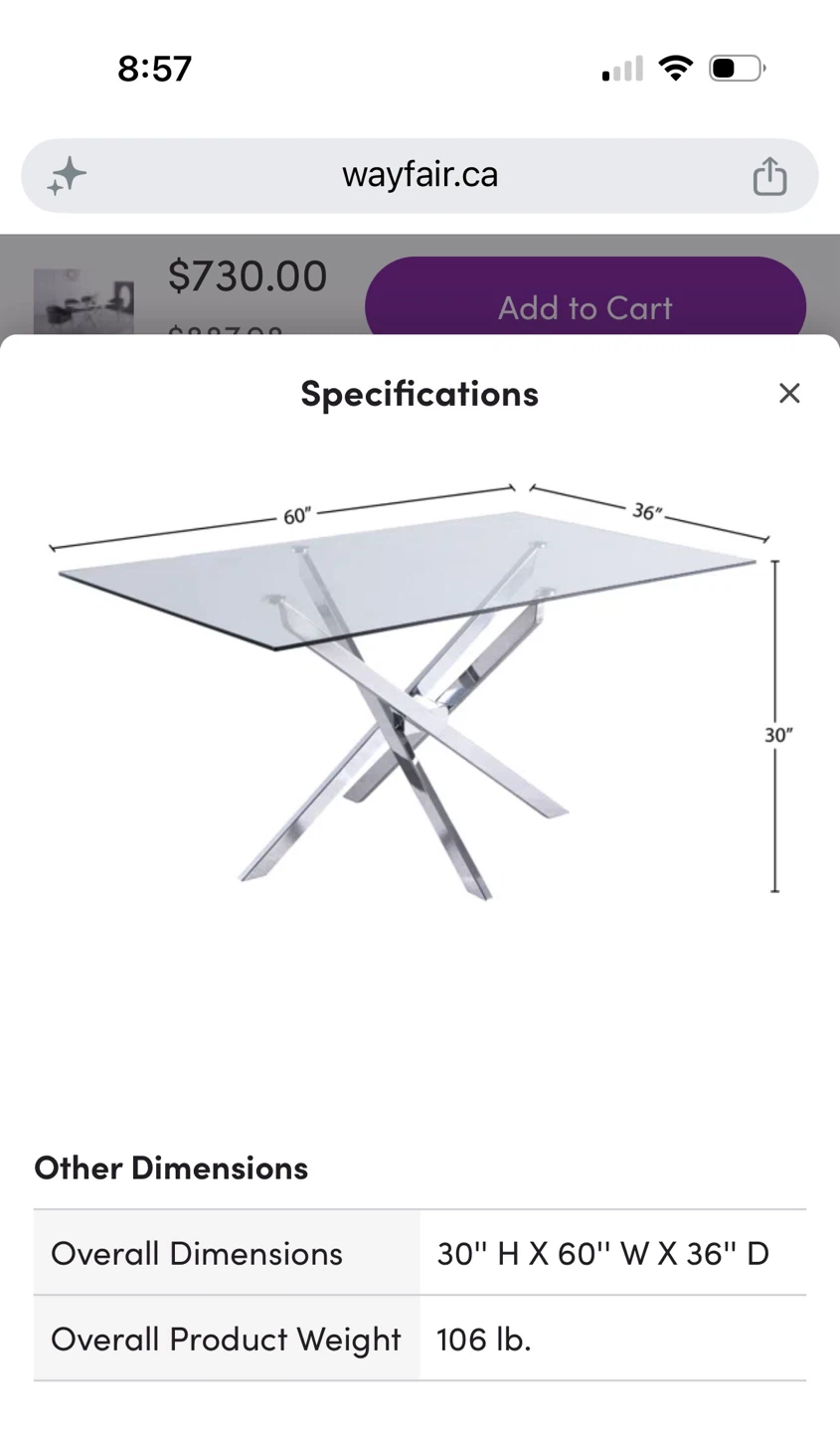 Last Chance, Glass Dining Table + 4 Chairs - photo 5