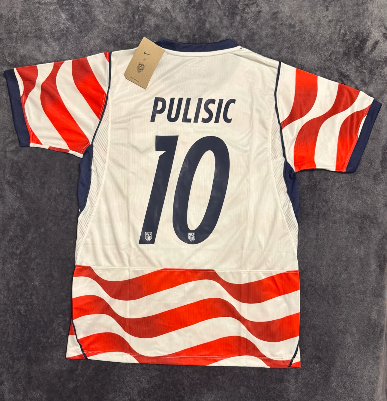 Nike Pulisic 10 USA Soccer Jersey