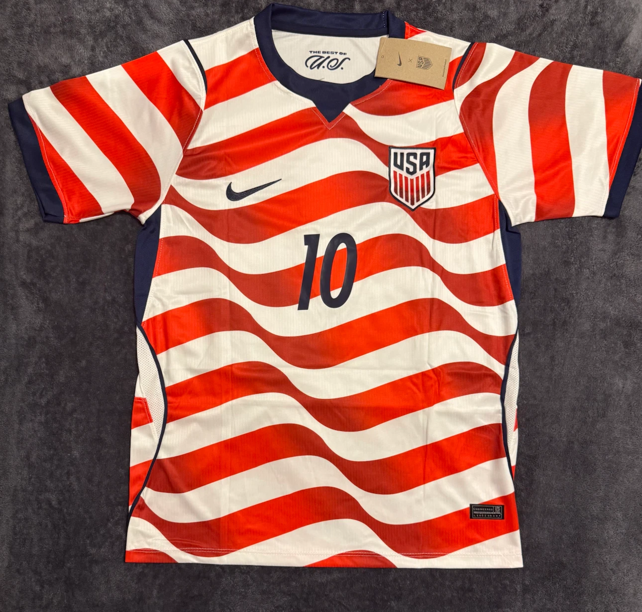 Nike Pulisic 10 USA Soccer Jersey - photo 2