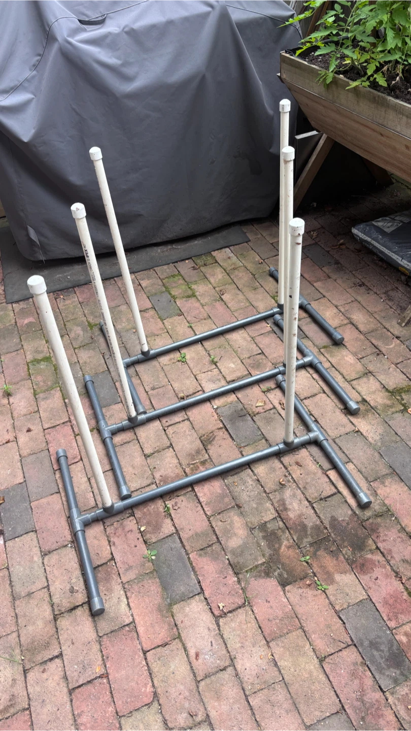 Dog Agility Weave Pole Training Set