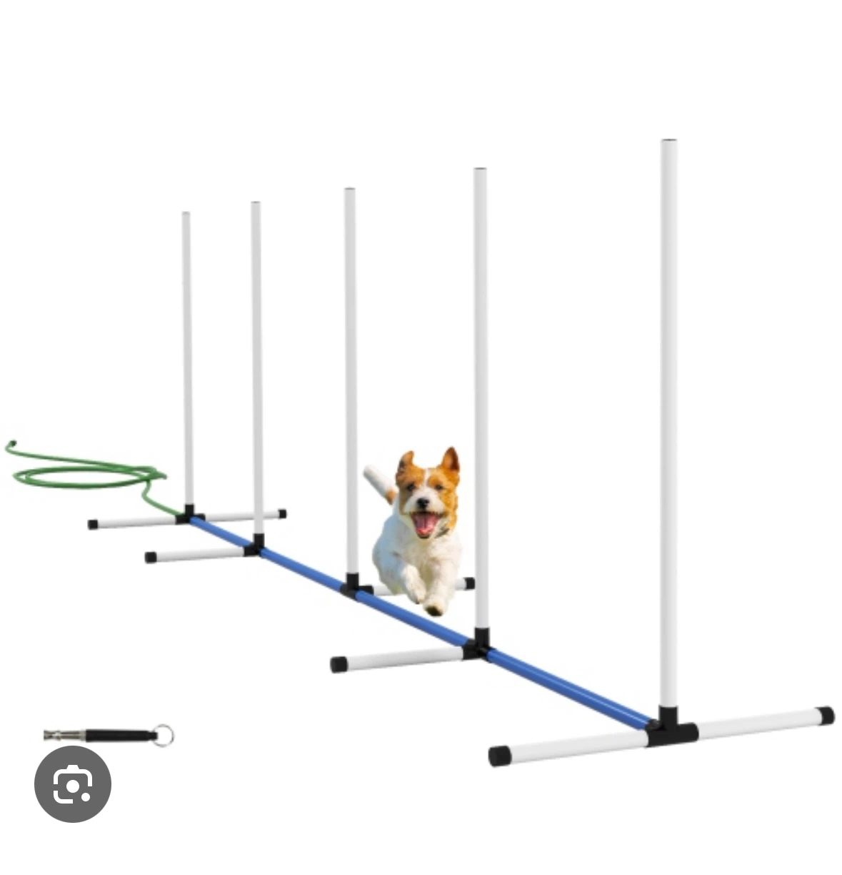 Dog Agility Weave Pole Training Set - photo 2
