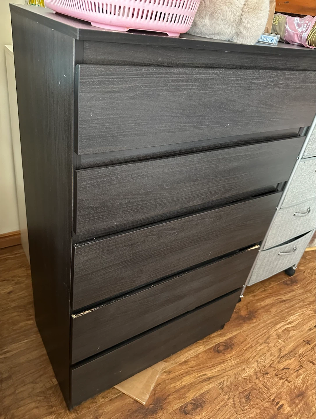 IKEA Dark Brown 5- Drawers Dresser - photo 3