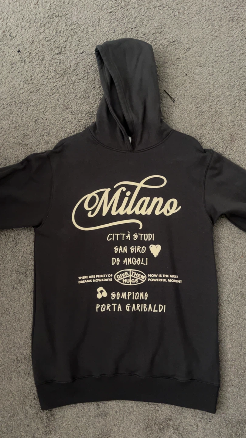 Zara Grey Milano Dress Hoodie
