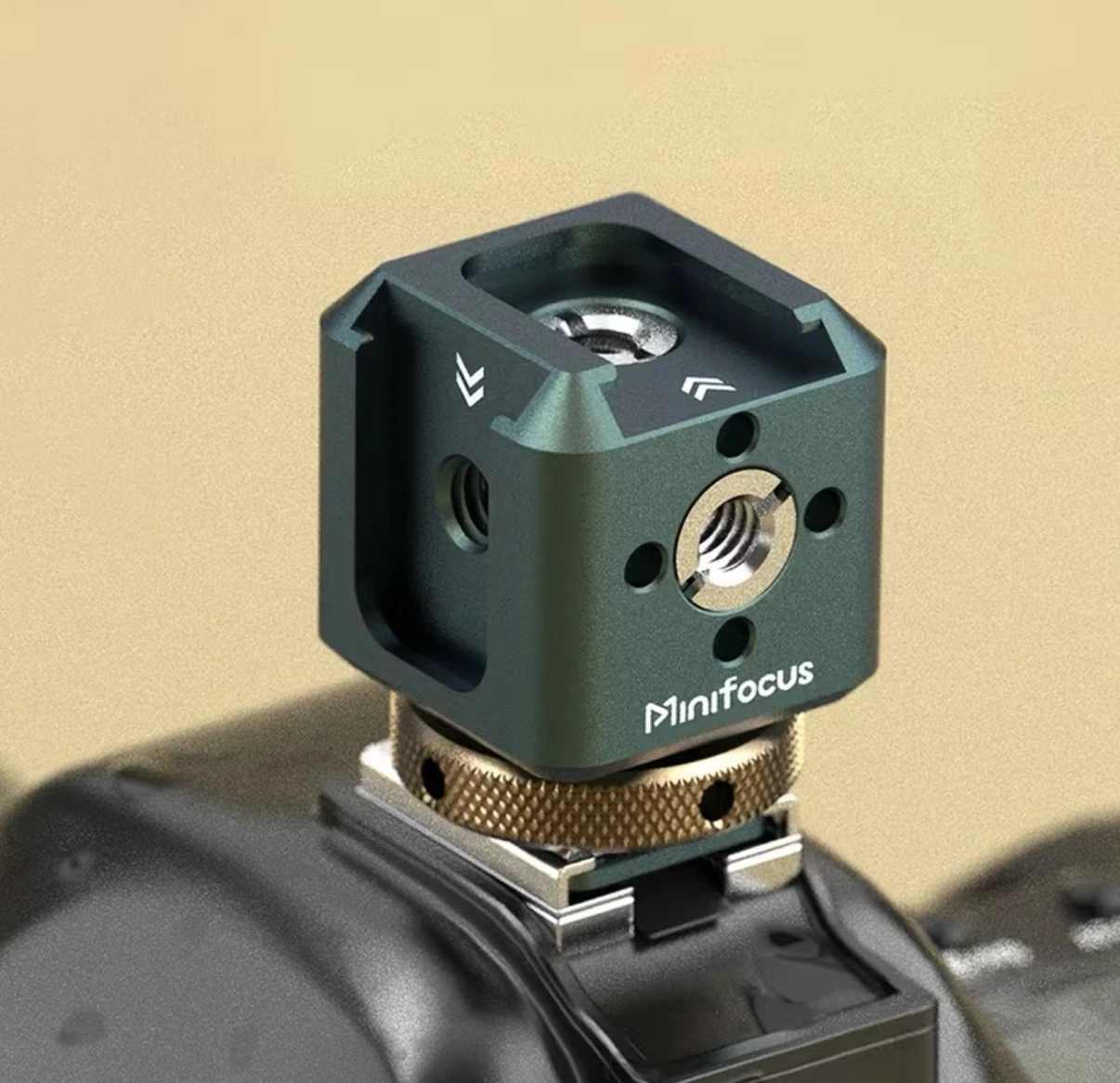 MINIFOCUS Hot Shoe Mount 1/4''&3/8'' and Arri-locating Hole - photo 4