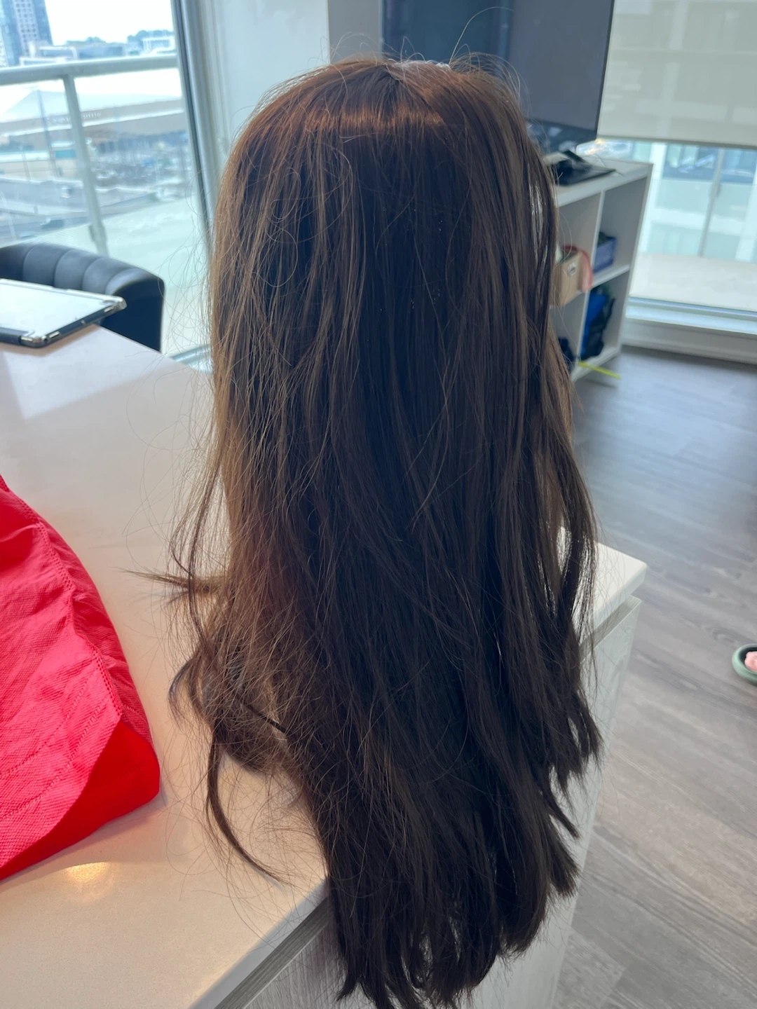Brown Long  Wig - photo 2