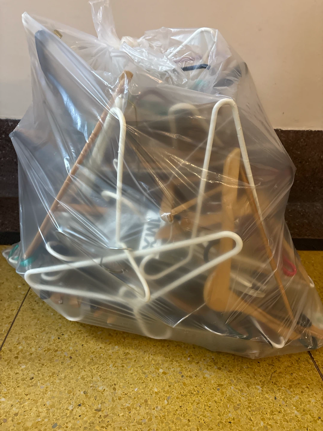 Lot of Assorted Clothes Hangers