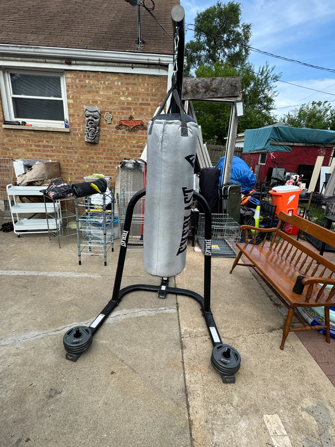 Everlast Punching Bag Stand