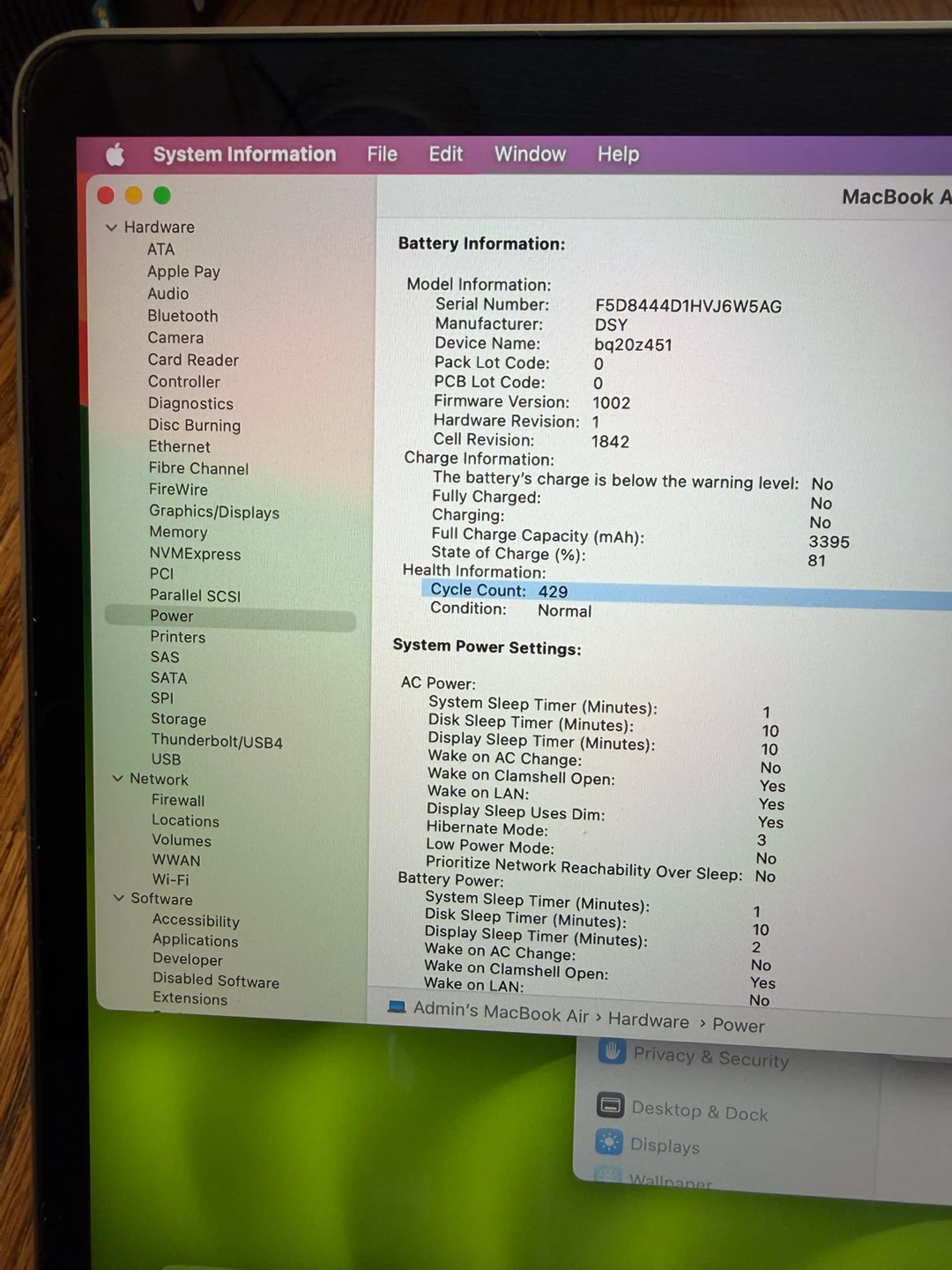 MacBook Air 2018 8GB RAM/256GB SSD/Good Battery/Fully Functional - photo 5