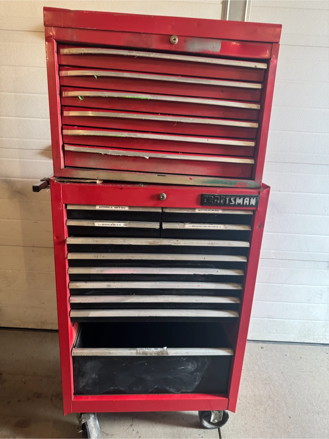 Toolboxes on Wheels.