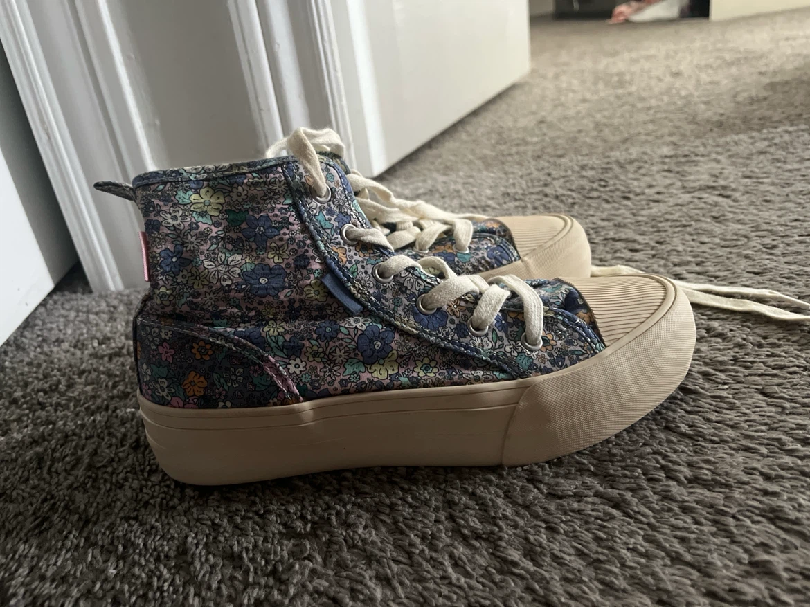 Zara Floral High-Top Sneakers EU 36 - photo 3