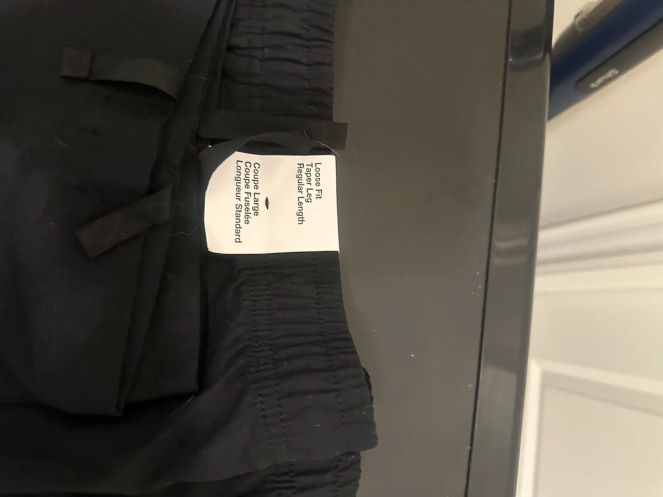 Nike Loose Fit Taper Leg Pants - Black