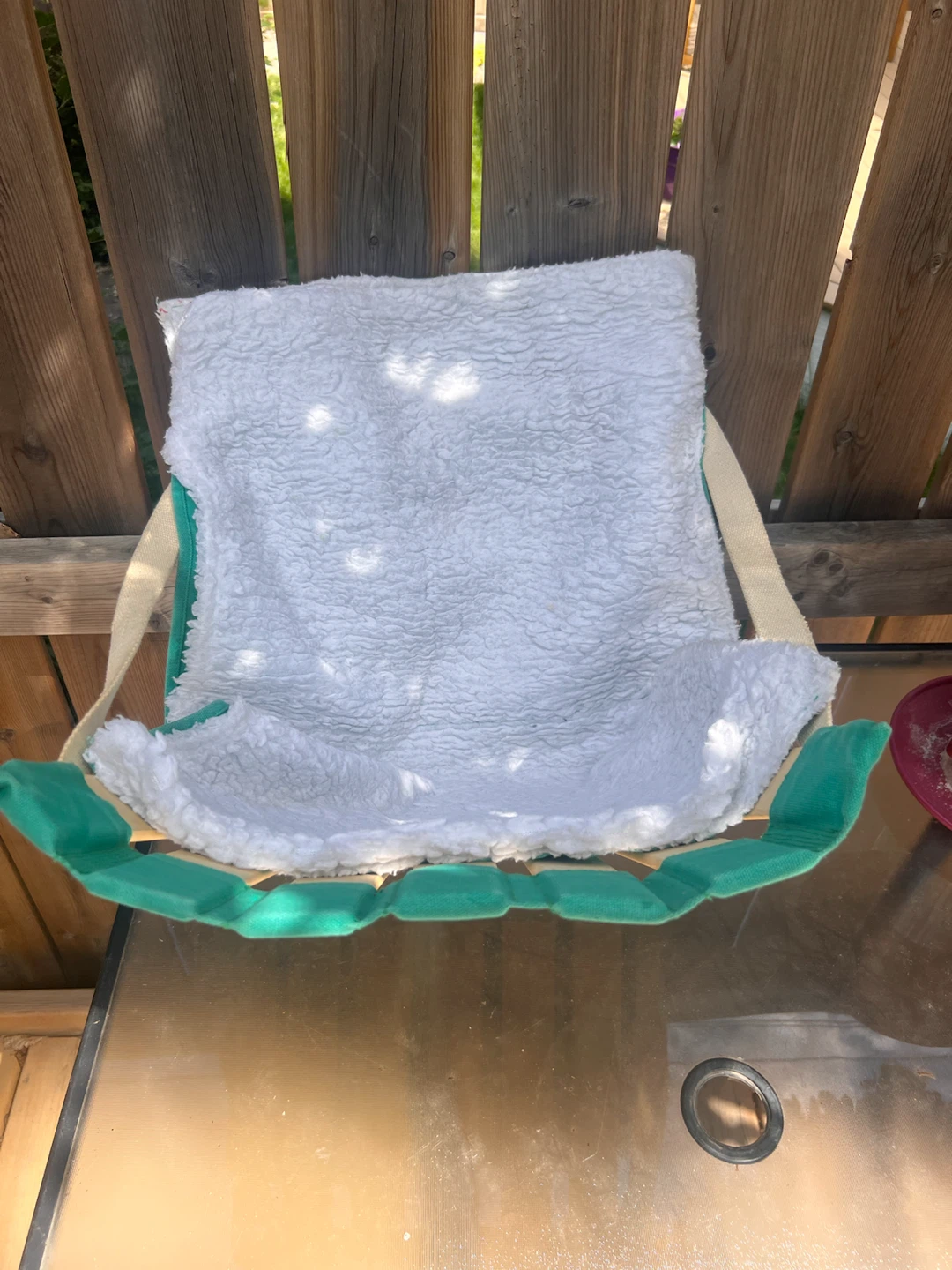 Portable Fleece Camping Chair