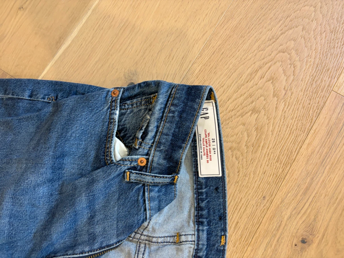 GAP 90s loose high rise size 25 - photo 2