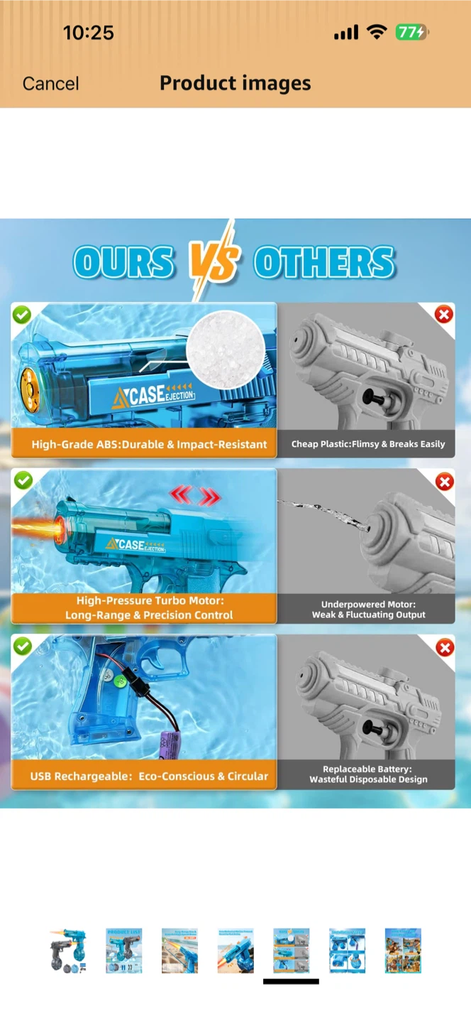 CASE EJECTION Water Guns with Drum Mags (2 Pack) - photo 5