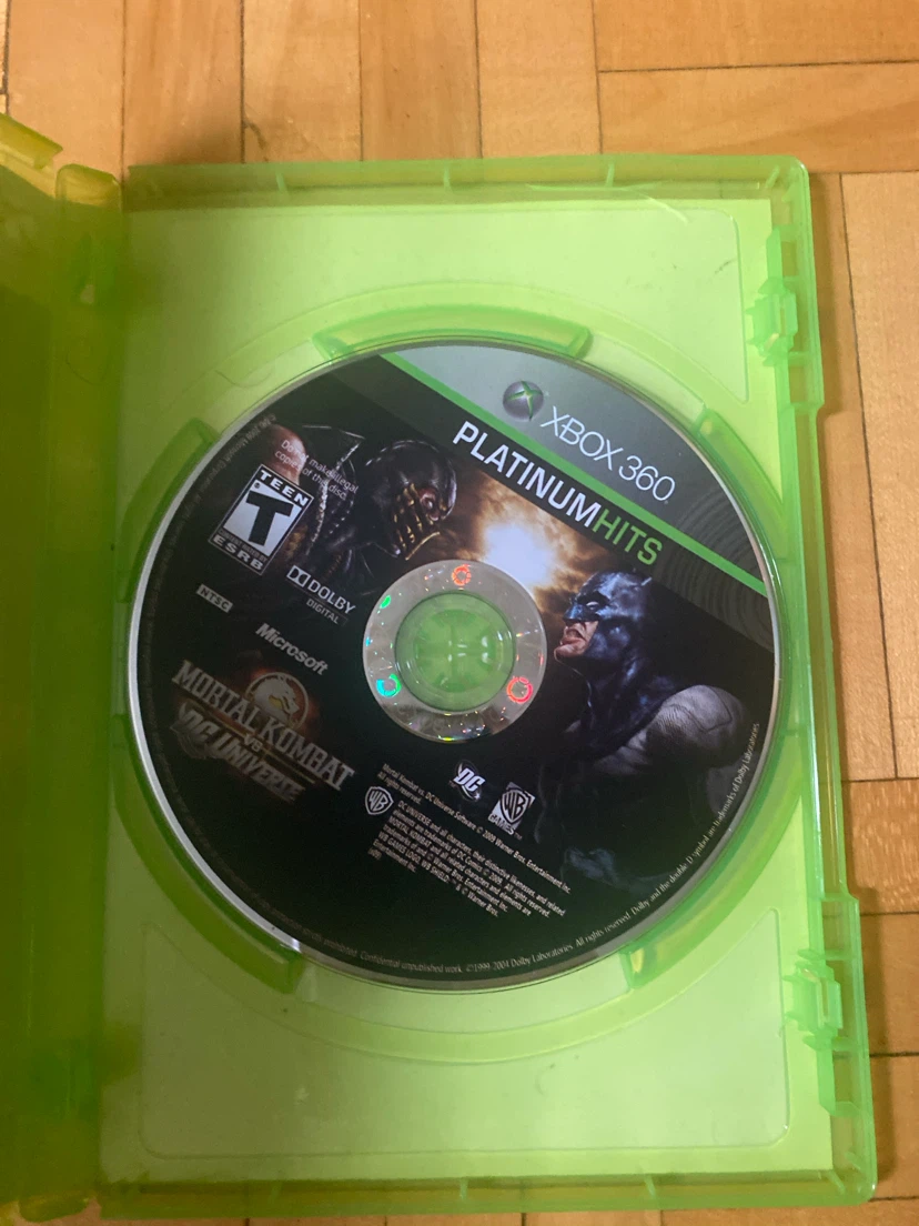 Xbox 360 Mortal Kombat vs. DC Universe Platinum Hits Game - photo 3