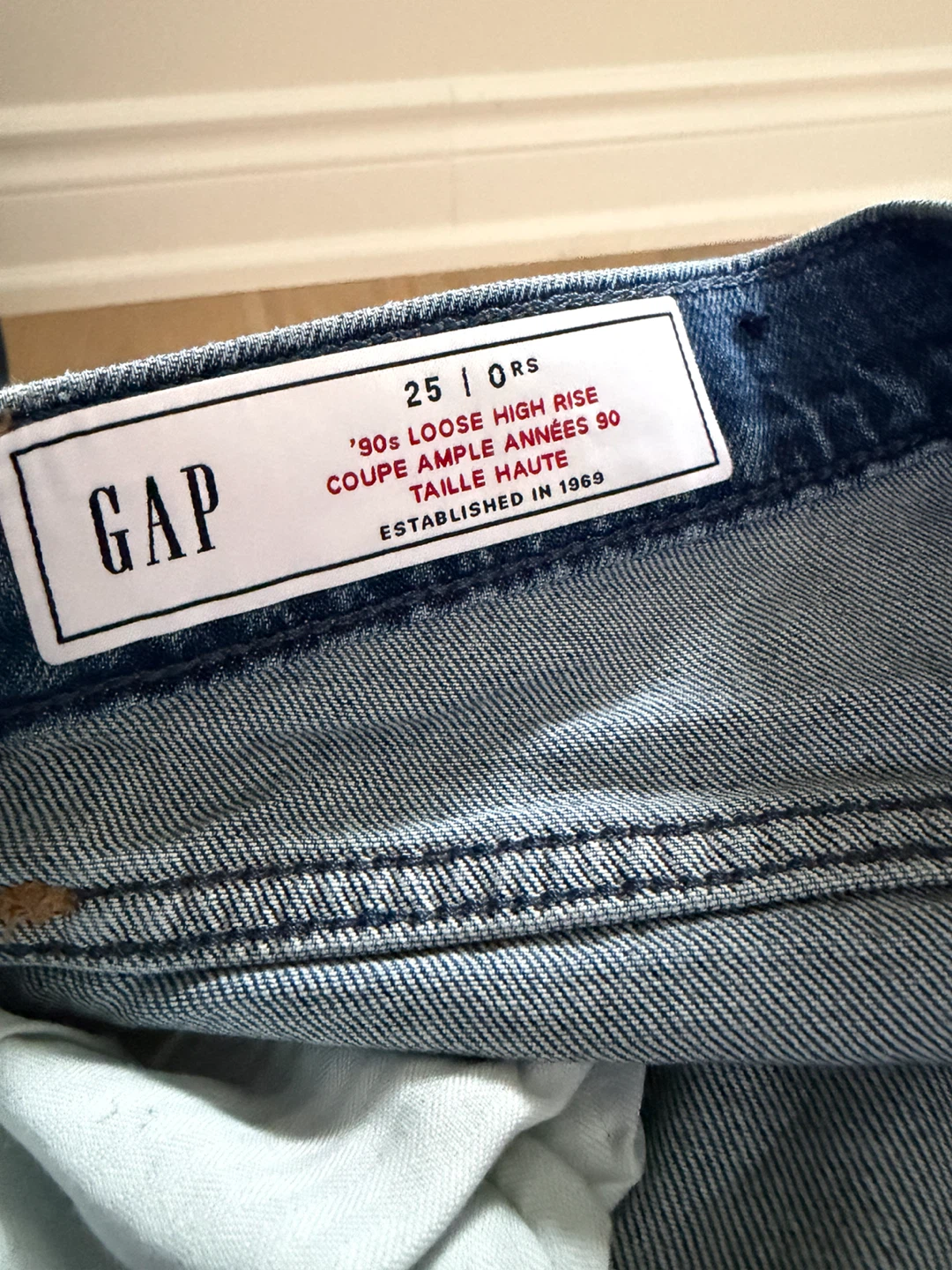 GAP 90s loose high rise size 25 - photo 4