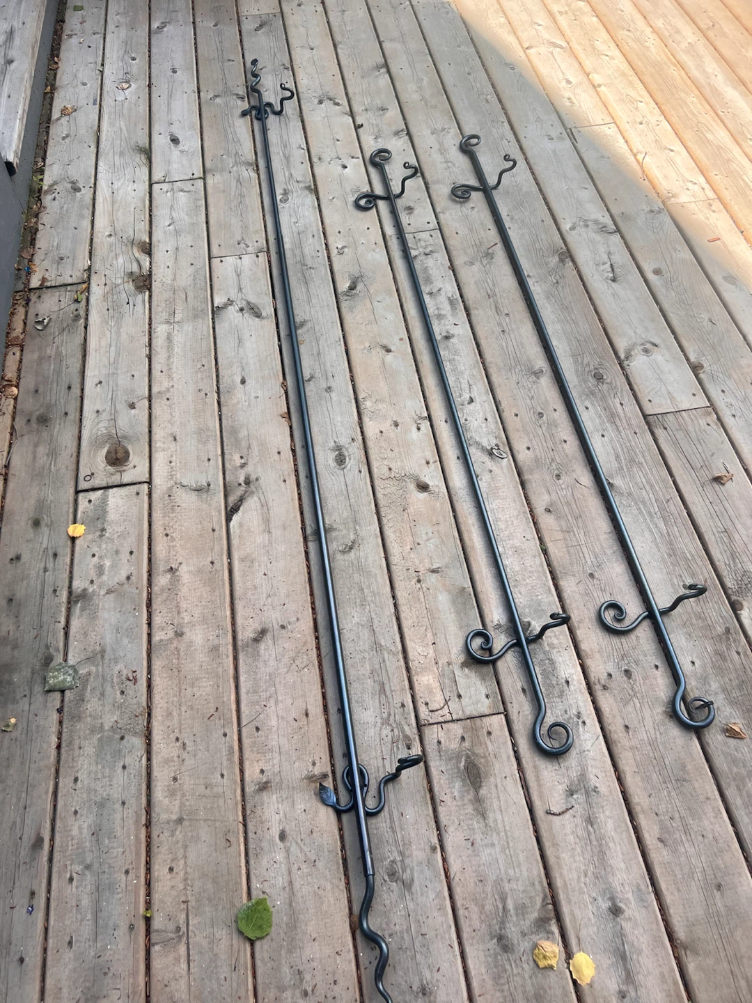 Wrought Iron Decorative Curtain Rods