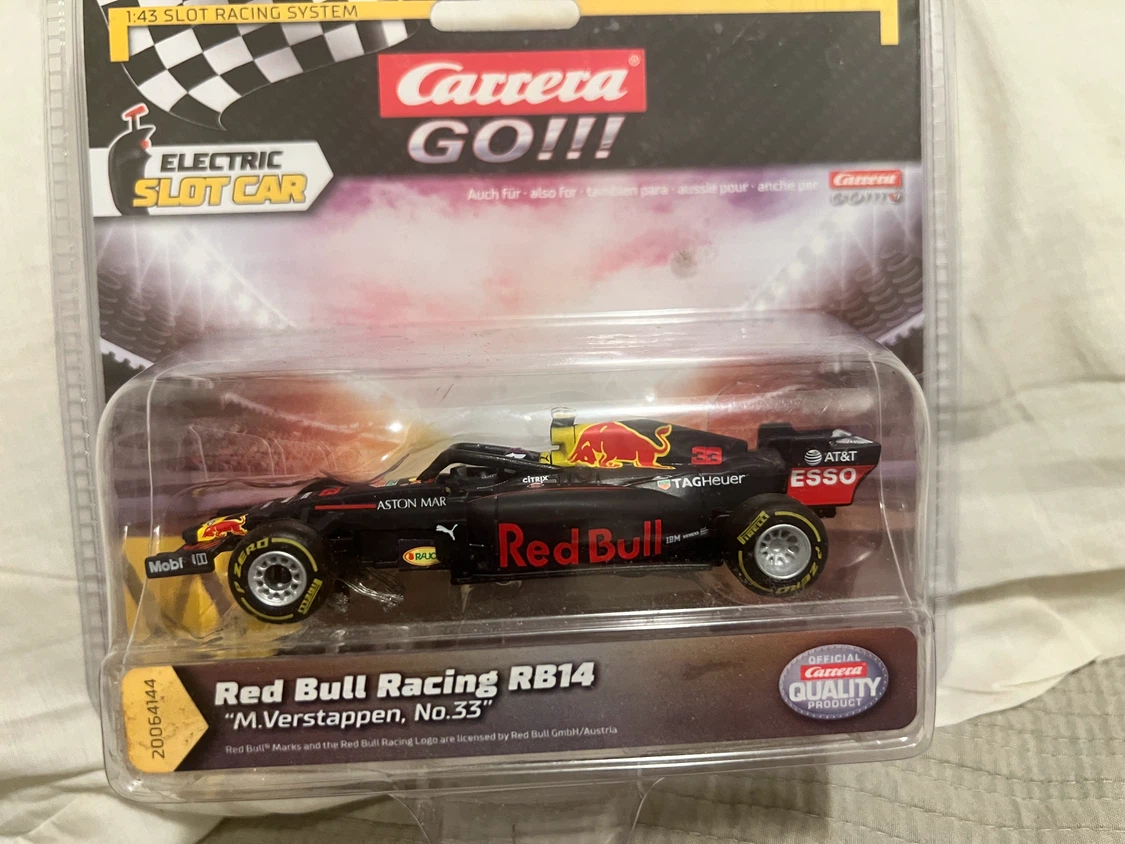 Carrera GO!!! Electric Slot Car - Red Bull Racing RB14