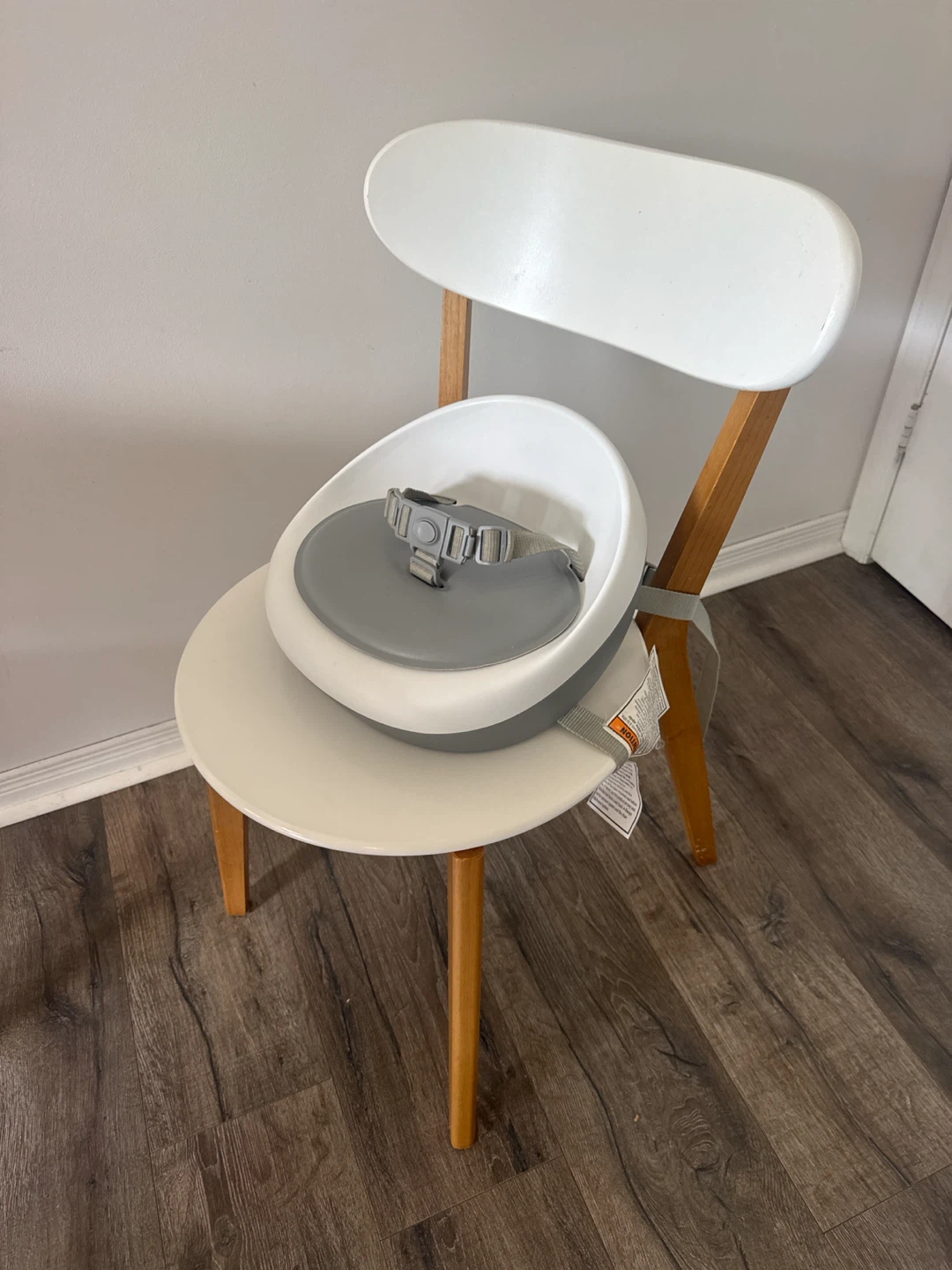 Skip Hop Booster Seat - Grey/White - photo 2
