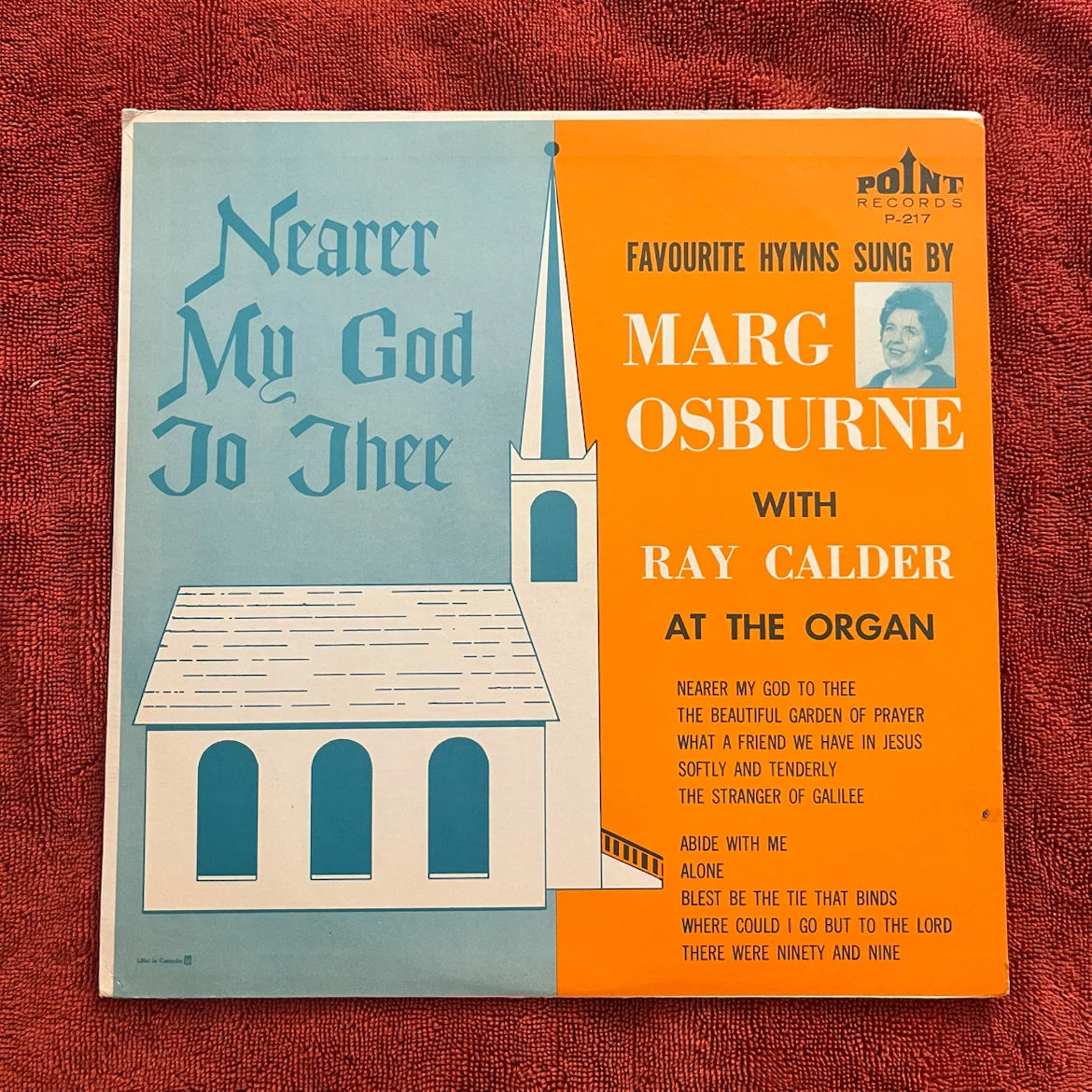 Nearer My God Hymns by Marc Osbourne Vinyl Record