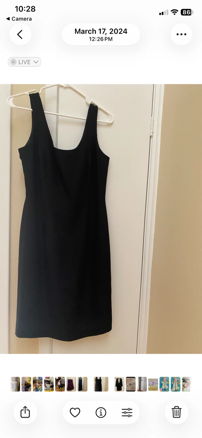 Black Suit Set with White Collar - photo 2