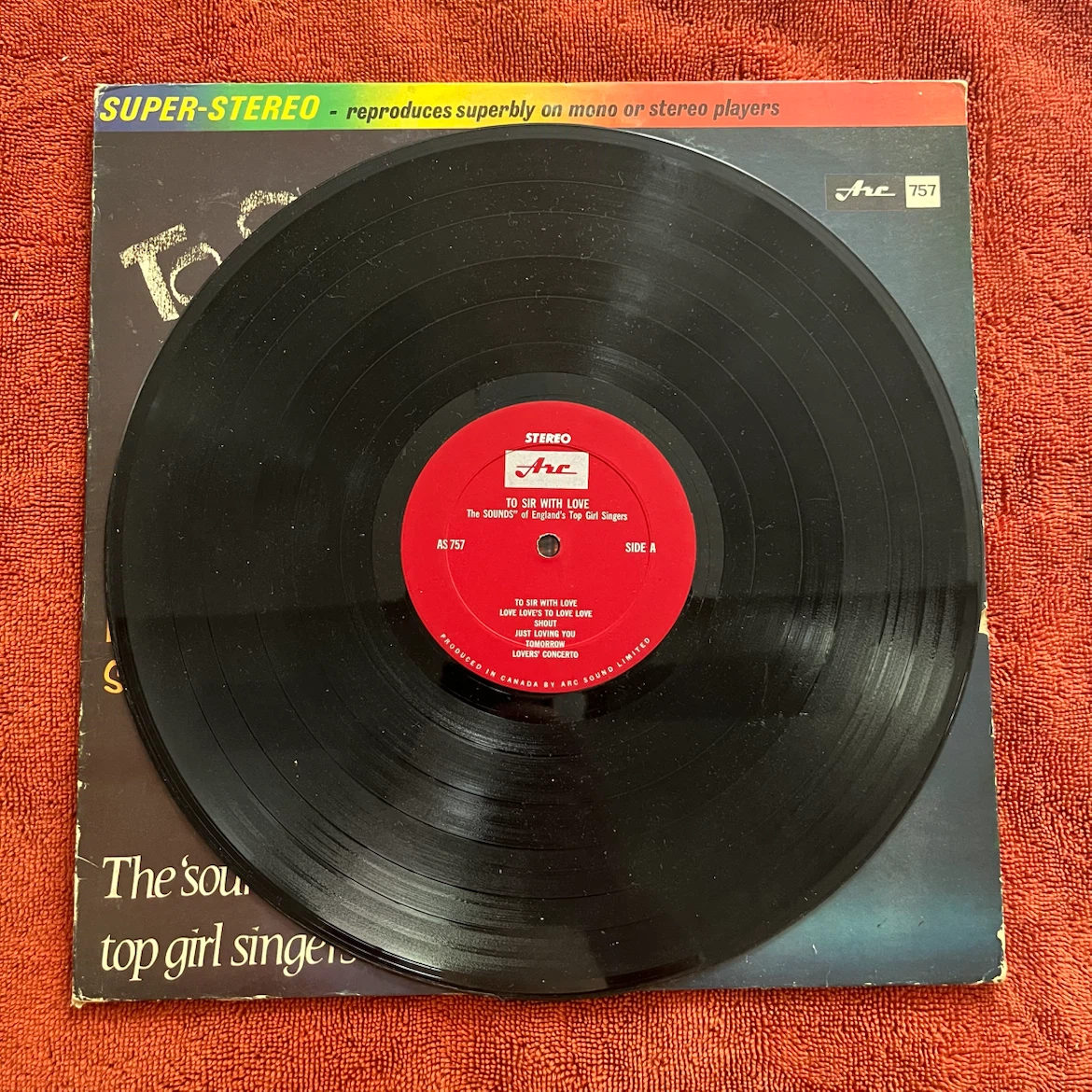 To Sir With Love Vinyl Record - photo 2
