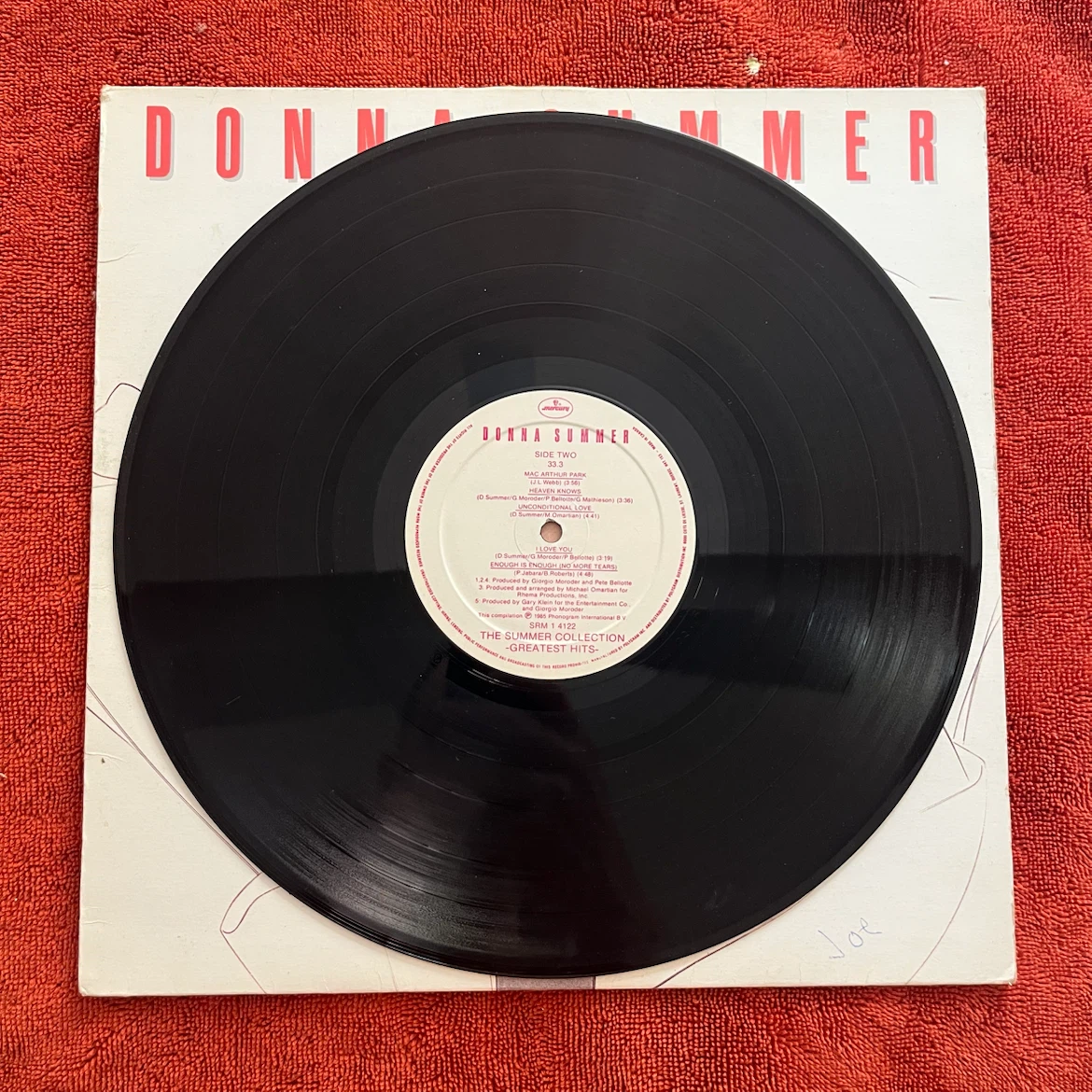 Donna Summer Greatest Hits Collection Vinyl Record - photo 2