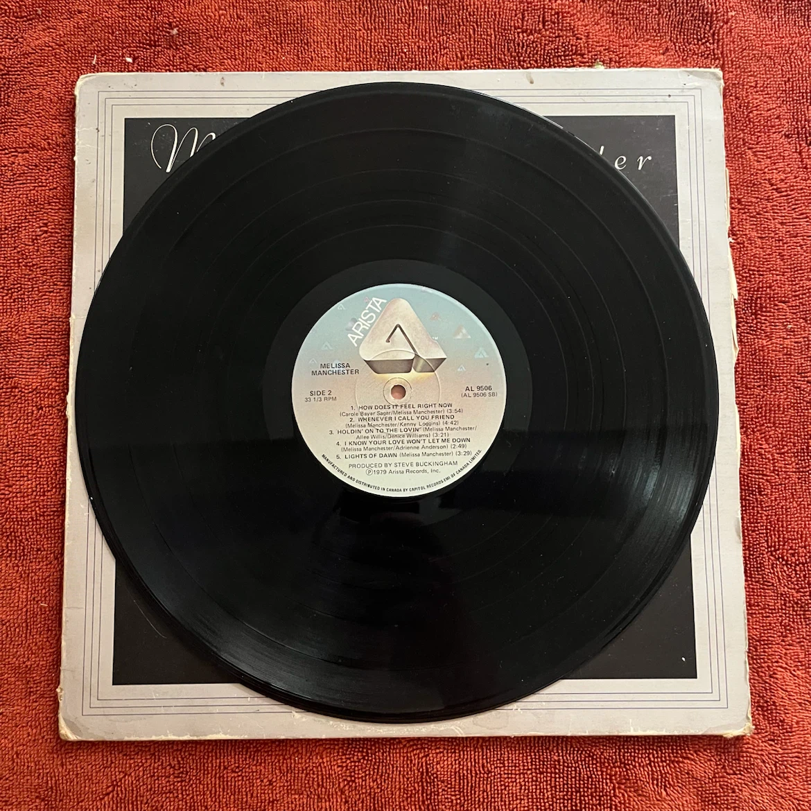 Melissa Manchester Vinyl Record - photo 2