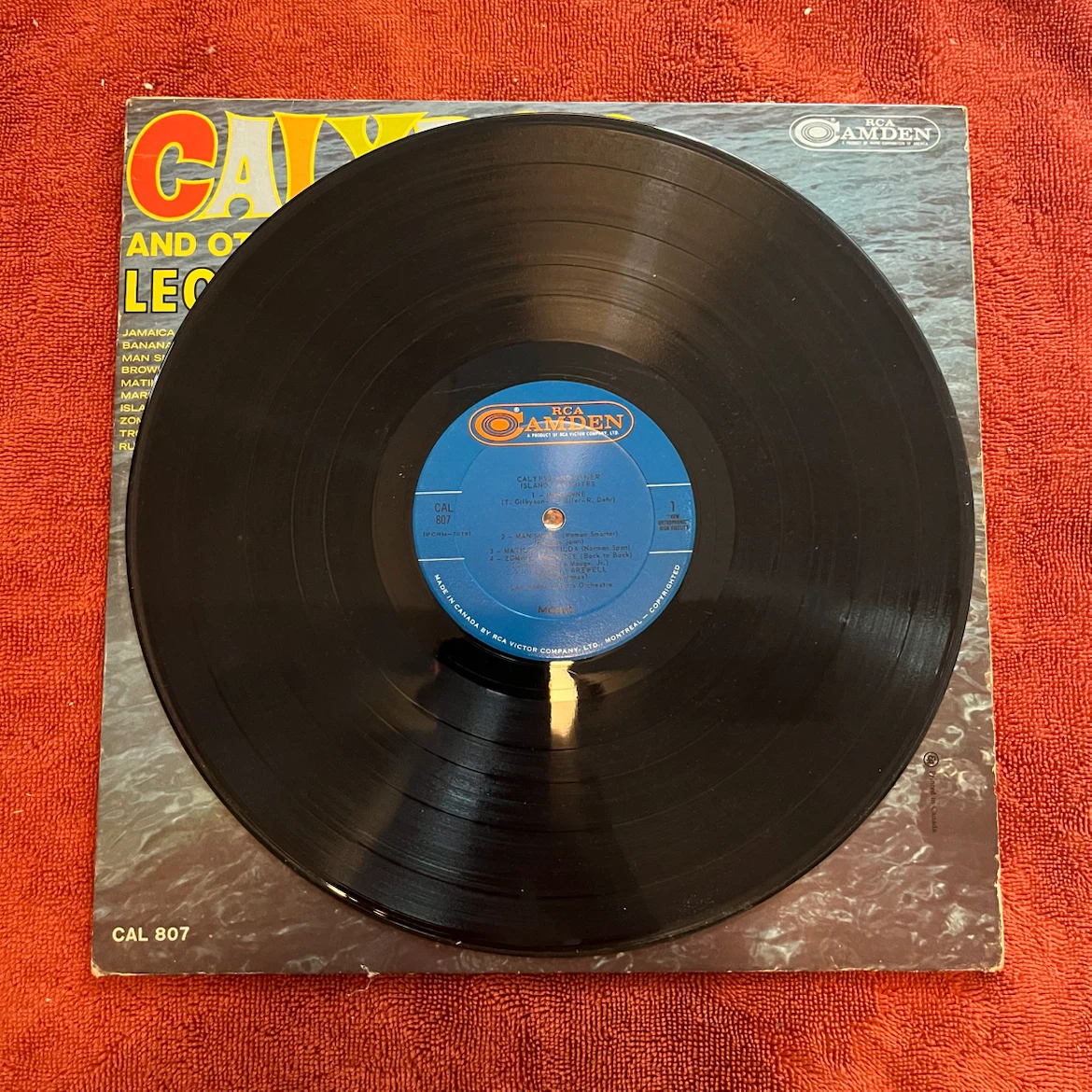 Leo Addeo Calypso and Other Island Favorites Vinyl Record - photo 2