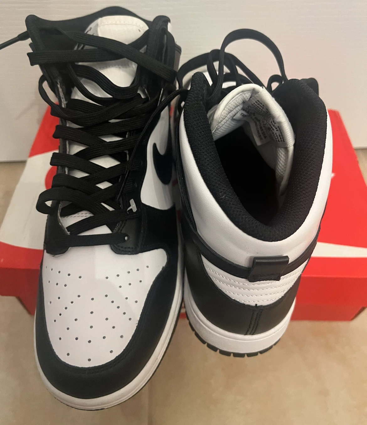 Nike Dunk High Top Sneakers Men’s Size 9.5 - photo 3