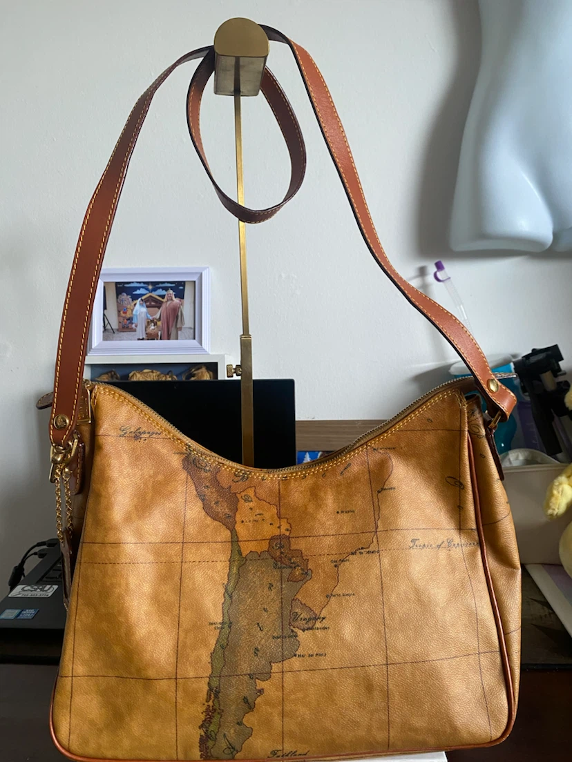 Alviero Martini GeoPrint Shoulder Bag