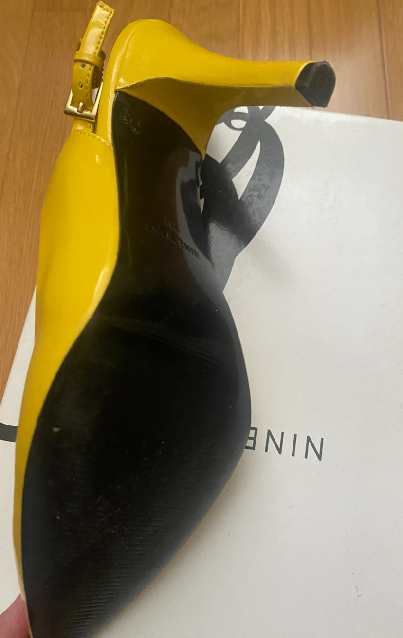 Nine West Yellow Slingback Heels - photo 2