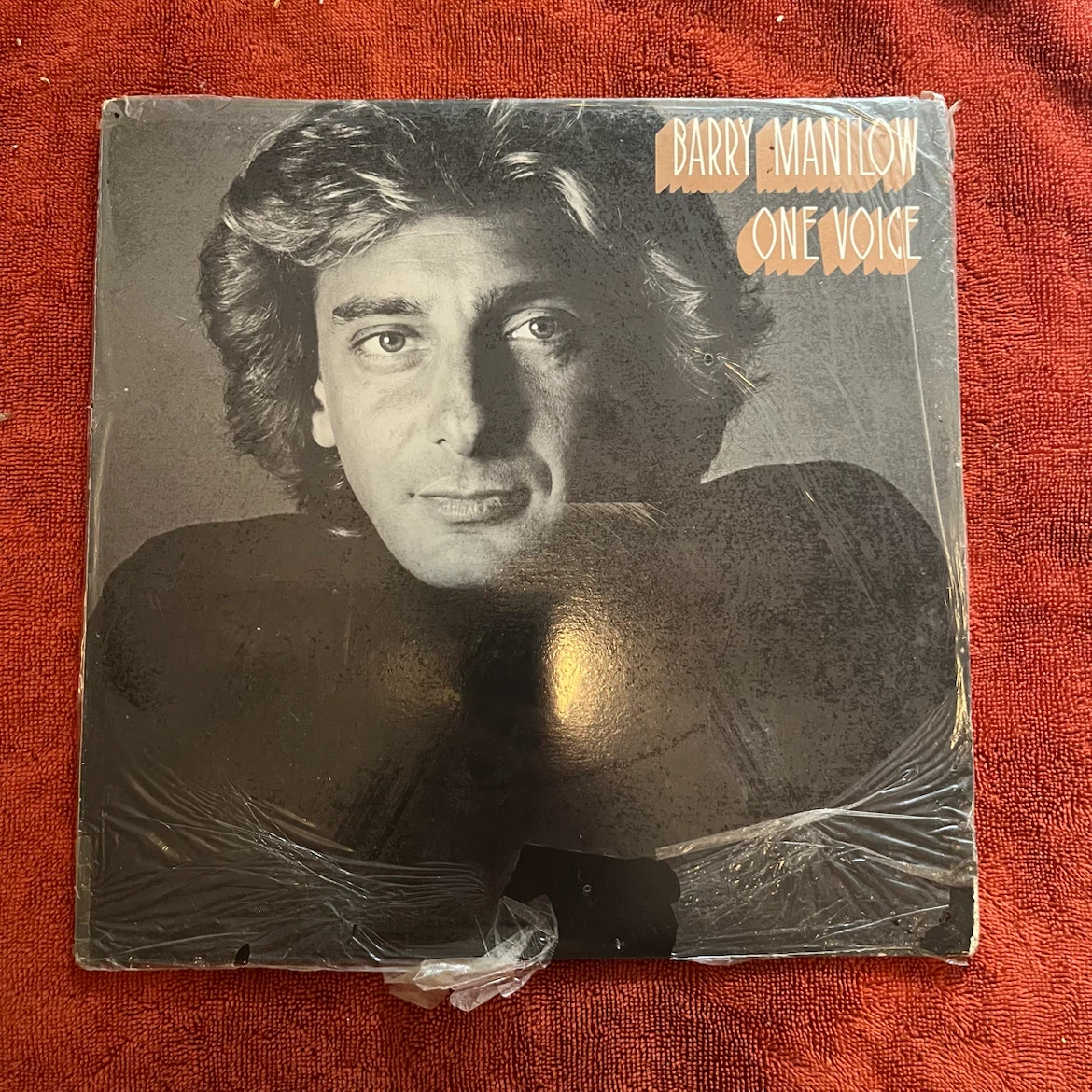 Barry Manilow One Voice Vinyl Record