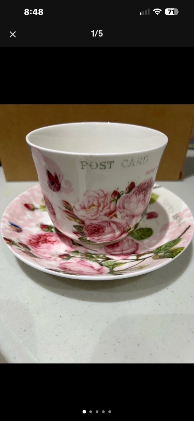 Teacup and Saucer Set
